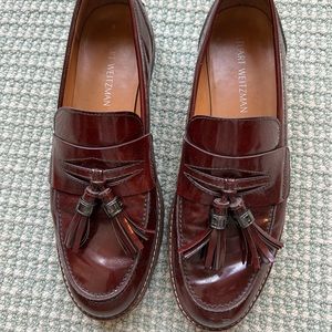 STUART WEITZMAN tassel loafer